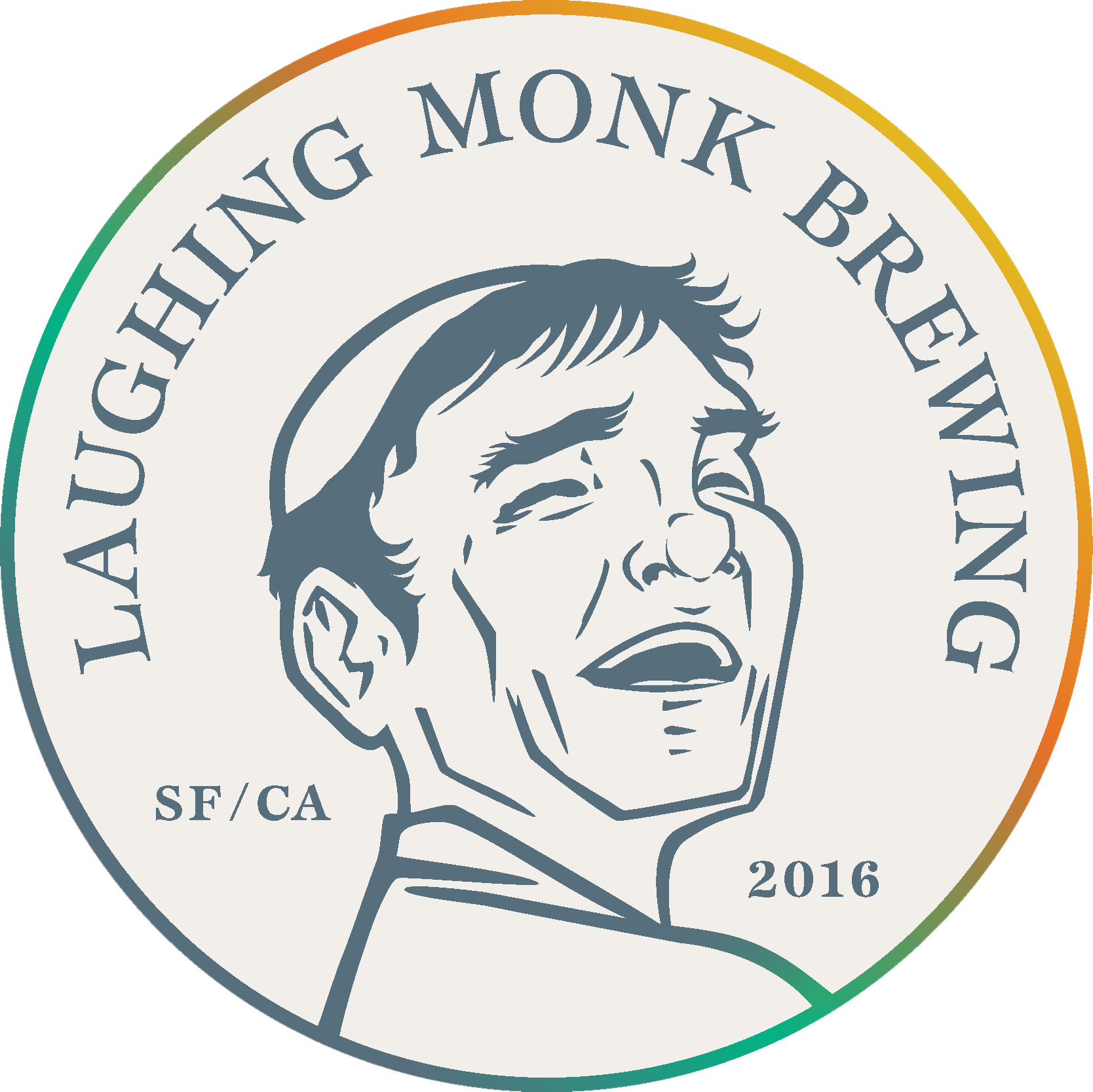 laughing monk