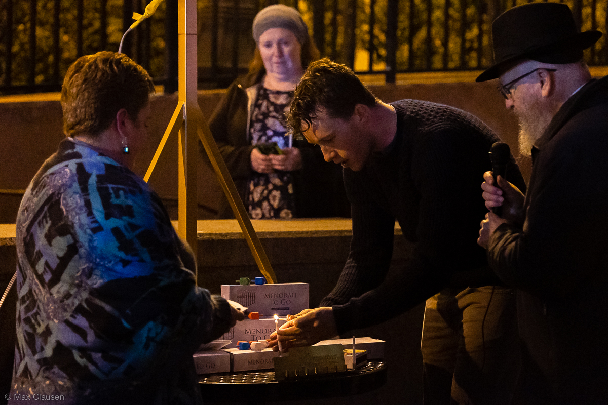 Menorah Lighting – Downtown San Rafael
